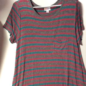 Stripe Carly Dress